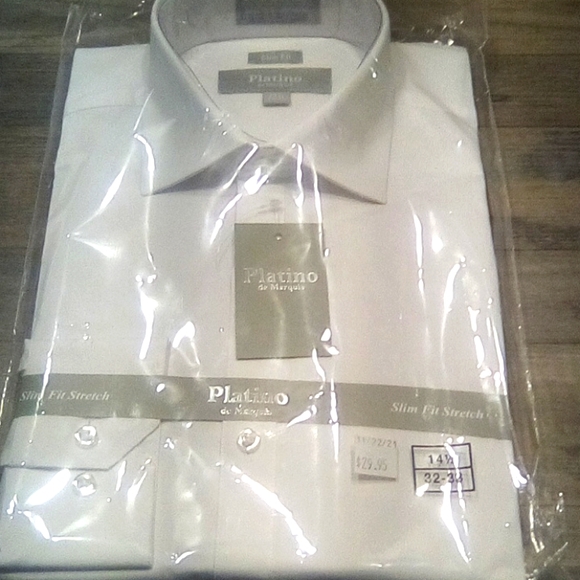Brand New Plating de Marquis Men Long Sleeves Shirt - Picture 2 of 3